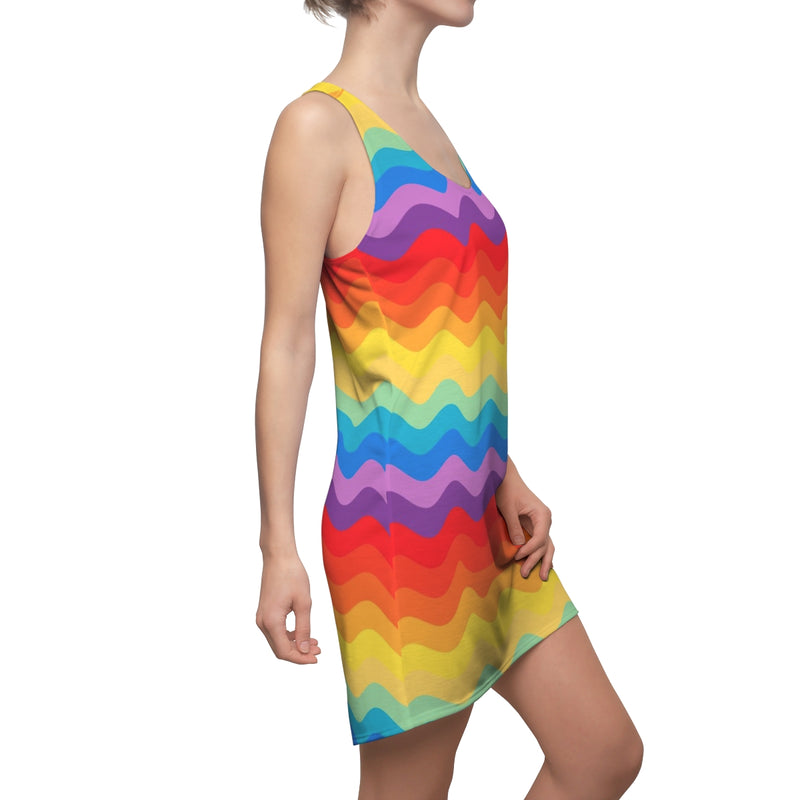 Women's Cut & Sew Racerback Dress - Objet D'Art