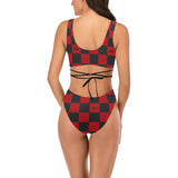 chess queen scarf 1 Cross String Bikini Set (Model S29) - Objet D'Art