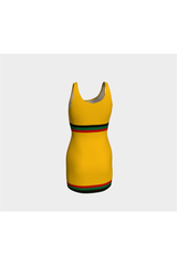 Pan African Bodycon Dress - Objet D'Art