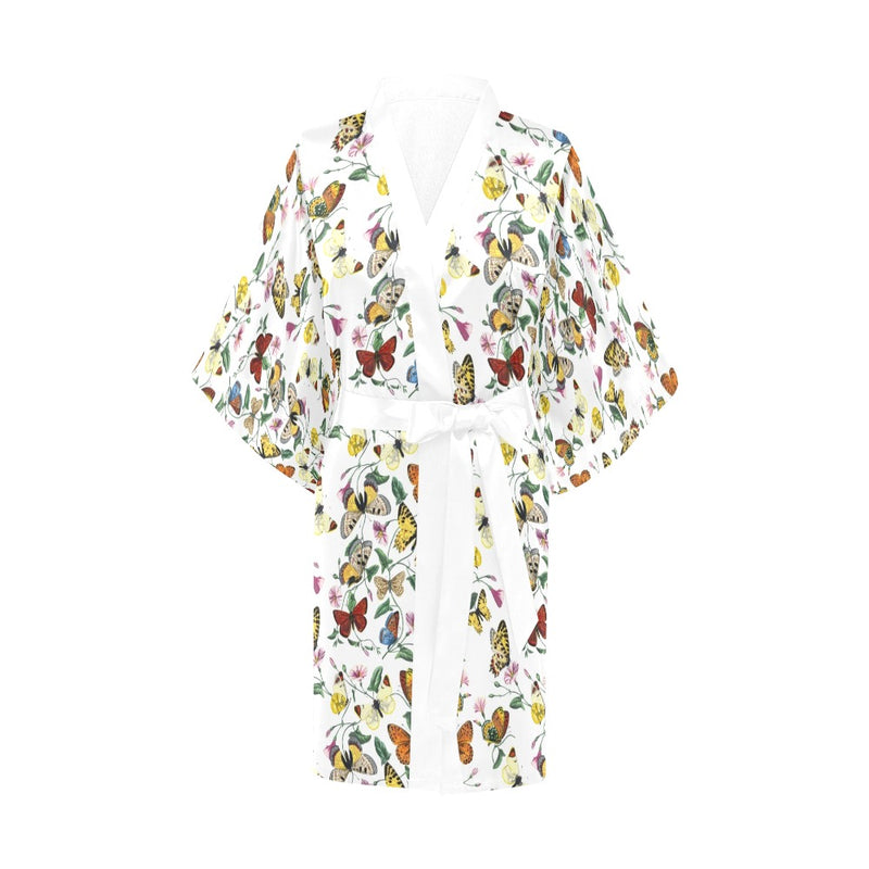 artsadd butterfly print Kimono Robe - Objet D'Art