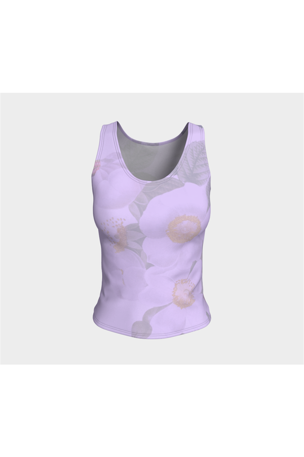 Floral Fitted Tank Top - Objet D'Art
