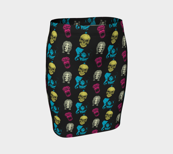 Nightmare Fitted Skirt - Objet D'Art