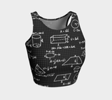 Mathlete Athletic Crop Top - Objet D'Art