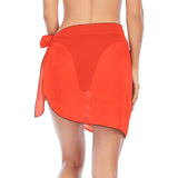 fuchsia anal1 print Beach Sarong Wrap - Objet D'Art