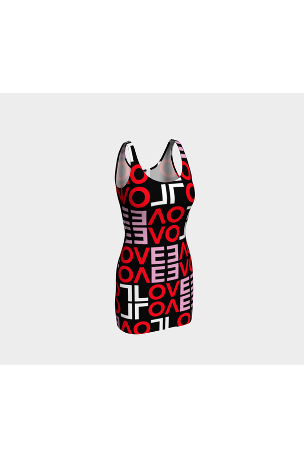 LOVE LOVE Bodycon Dress - Objet D'Art