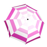 ombre umbrella print Semi-Automatic Foldable Umbrella (Model U12) - Objet D'Art