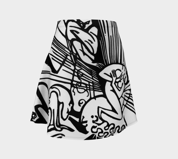 Kadinsky Flare Skirt - Objet D'Art