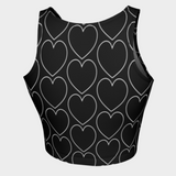 Heart Athletic Top - Objet D'Art