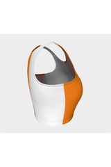 Two Tone Turmeric Athletic Top - Objet D'Art