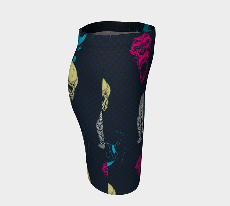 Nightmare Fitted Skirt - Objet D'Art