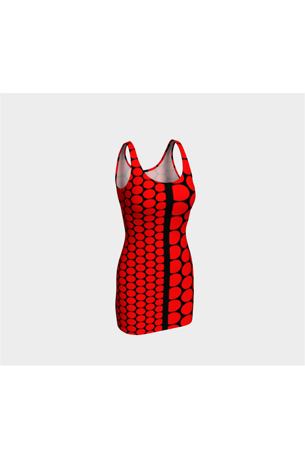 Oval Time Bodycon Dress - Objet D'Art