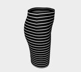 Striped Fitted Skirt - Objet D'Art