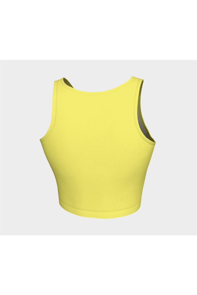 Cute Yellow Athletic Top - Objet D'Art