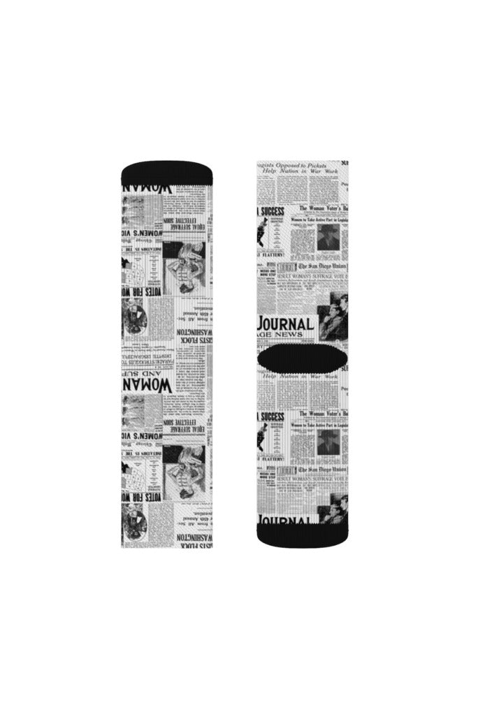 Women Suffrage Sublimation Socks - Objet D'Art
