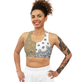 Seamless Sports Bra (AOP) - Objet D'Art