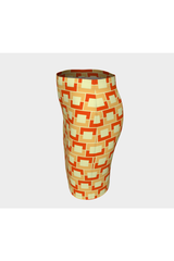 Matrix Fitted Skirt - Objet D'Art