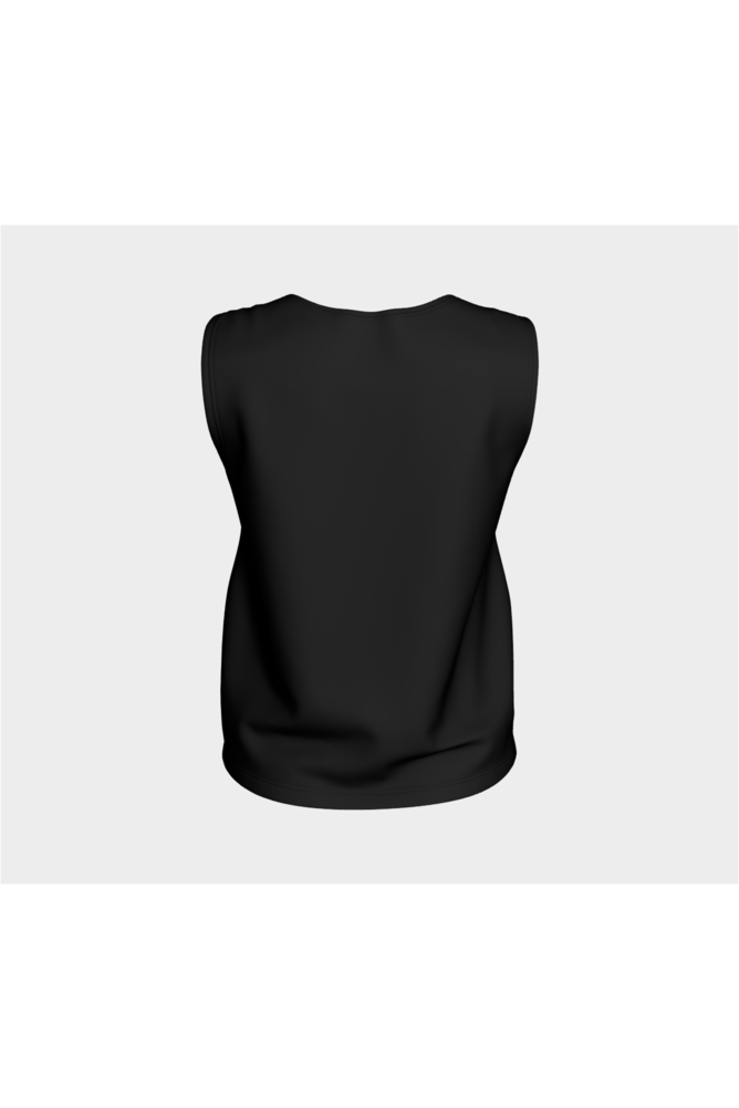 Black Loose Tank Top - Objet D'Art