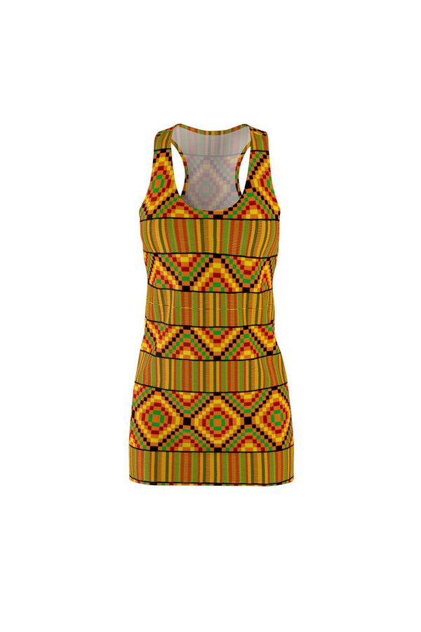 Kente Kutie Women's Racerback Dress - Objet D'Art