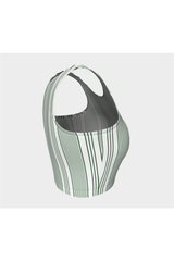 Spearmint Striped Athletic Top - Objet D'Art