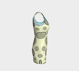 Daisy Wheel Bodycon Dress - Objet D'Art