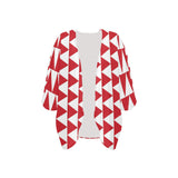 go go print Women's Kimono Chiffon Cover Up (Model H51) - Objet D'Art