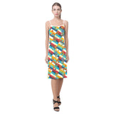 calico wildflowr africa Alcestis Slip Dress (Model D05) - Objet D'Art