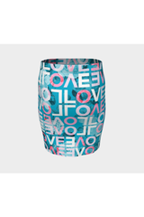 Love Fitted Skirt - Objet D'Art