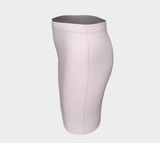 Pink Waves Fitted Skirt - Objet D'Art