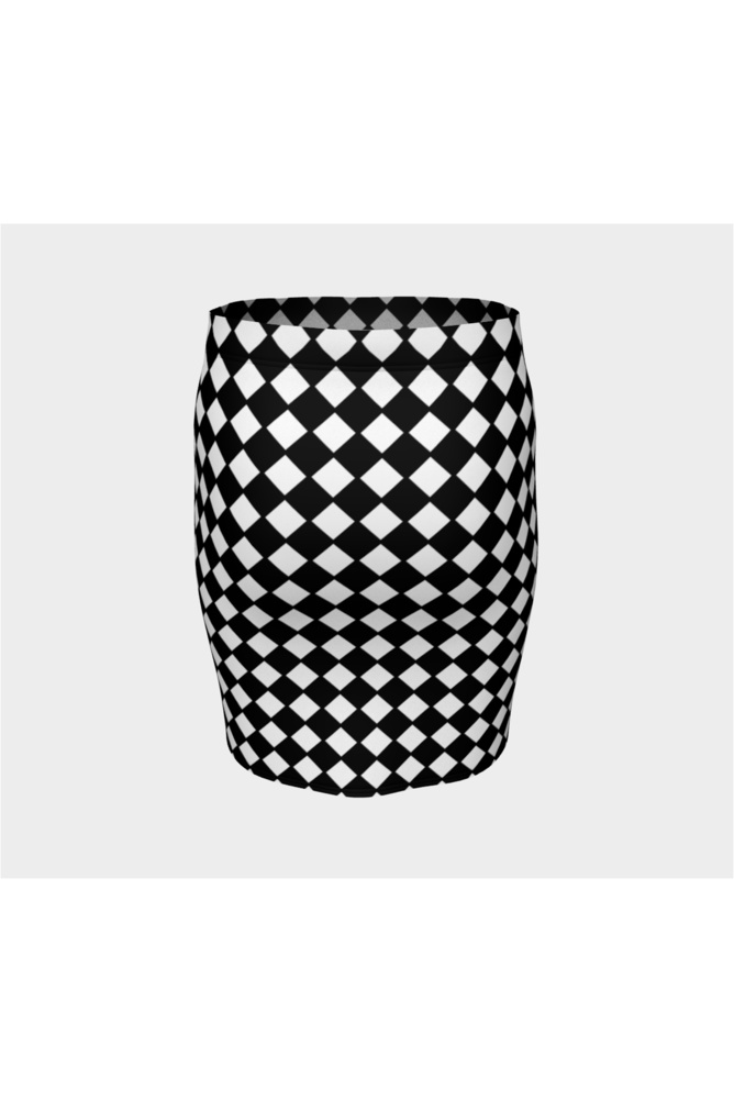 Diamond Fitted Skirt - Objet D'Art