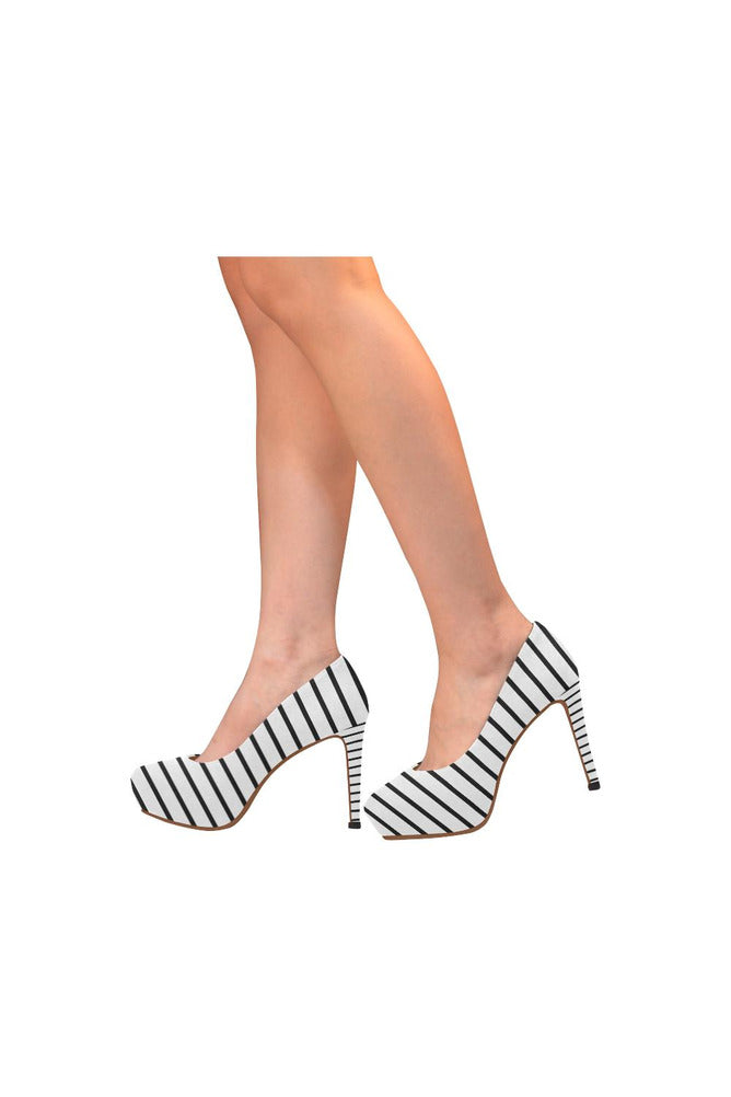 Between the Lines Women's High Heels - Objet D'Art Online Retail Store