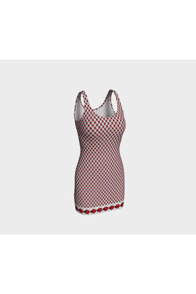 Lady Bug Bodycon Dress - Objet D'Art