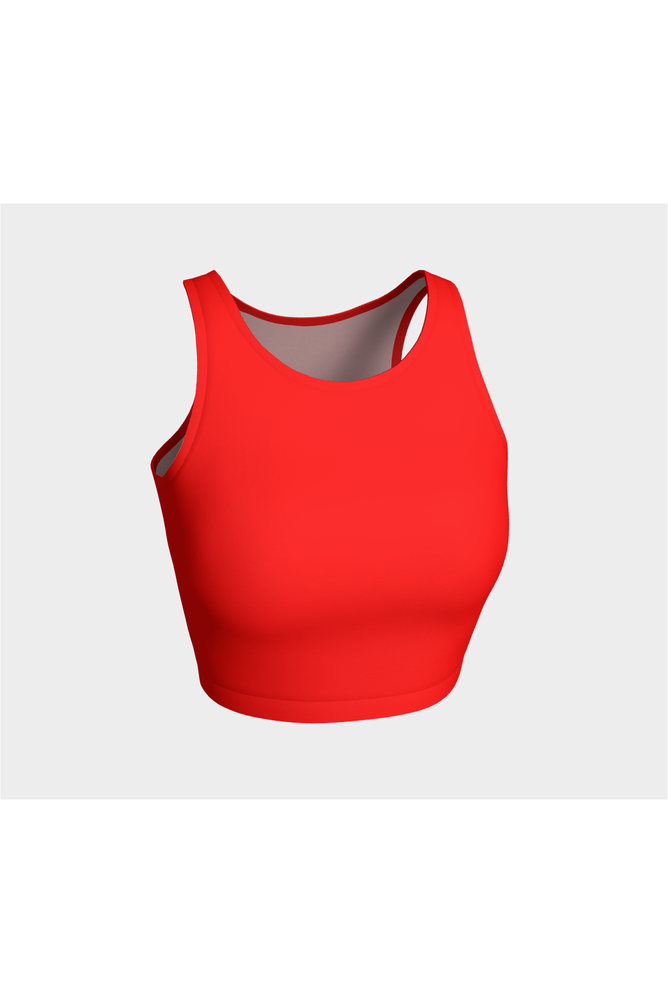 Cherry Red Athletic Top - Objet D'Art Online Retail Store