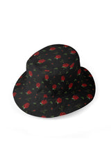 Rose-print Reversible Bucket Hat - Objet D'Art