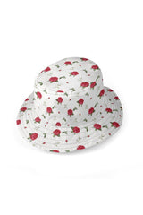 Rose-print Reversible Bucket Hat - Objet D'Art