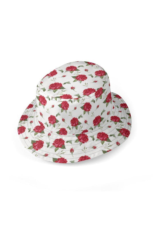 eversible rose-print bucket hat - Objet D'Art