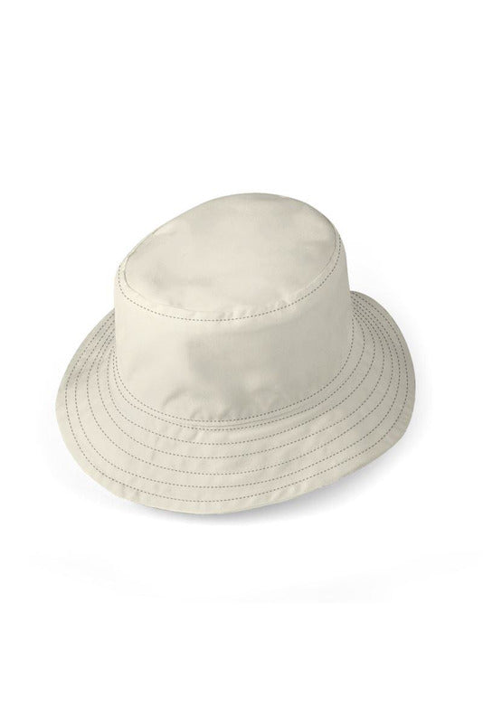 Holiday Plaid and Egg Nog Cream Reversible Bucket Hat - Objet D'Art