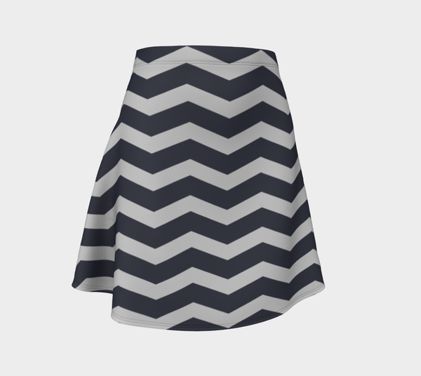 Herringbone Flare Skirt - Objet D'Art