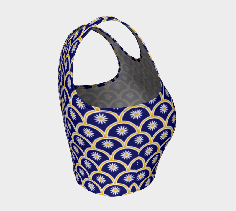 Daisies and Shells Crop Top - Objet D'Art