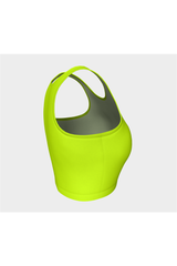 Neon Green Athletic Top - Objet D'Art