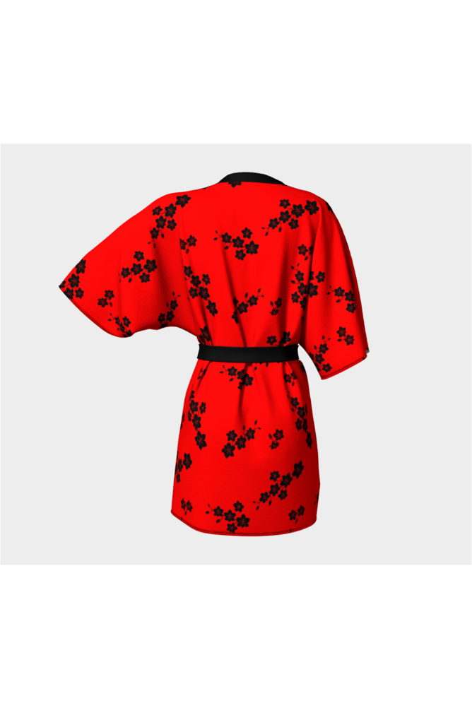 Blossom Silhouette Kimono Robe - Objet D'Art