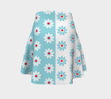 Two Tone Daisy Flare Skirt - Objet D'Art