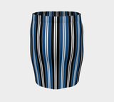 Striped Fitted Skirt - Objet D'Art