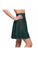 Houses Women's Skater Skirt - Objet D'Art
