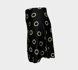 Disc Pattern Flare Skirt - Objet D'Art