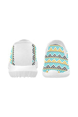 d17 delta top back Orion Slip-on Women's Canvas Sneakers (Model 042) - Objet D'Art