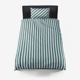 Spearmint Candy Cane Microfiber Duvet Cover - Objet D'Art