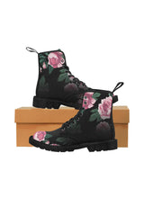 Rose Ombré Martin Boots for Women - Objet D'Art