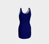 Dragonfly Print Bodycon Dress - Objet D'Art