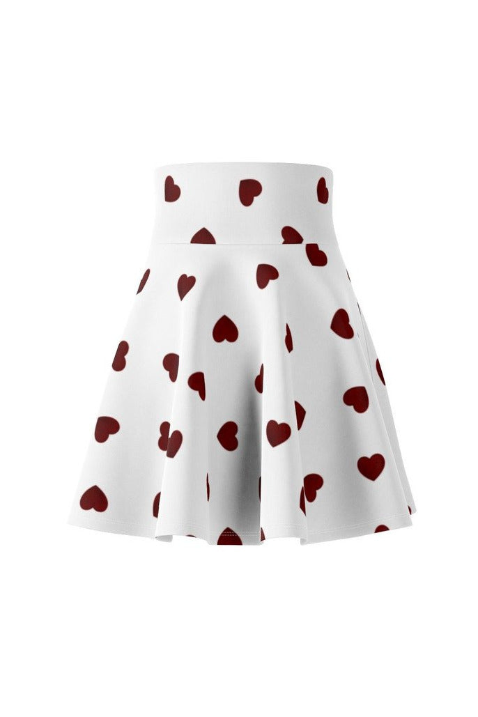 Hearts Women's Skater Skirt - Objet D'Art