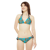 The Tree of Life Strappy Bikini Set - Objet D'Art